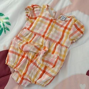 Led Navy bubble romper